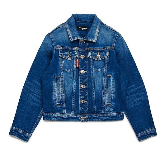 GIUBBINO JEANS BRAVE KID DSQUARED2 happy friday 