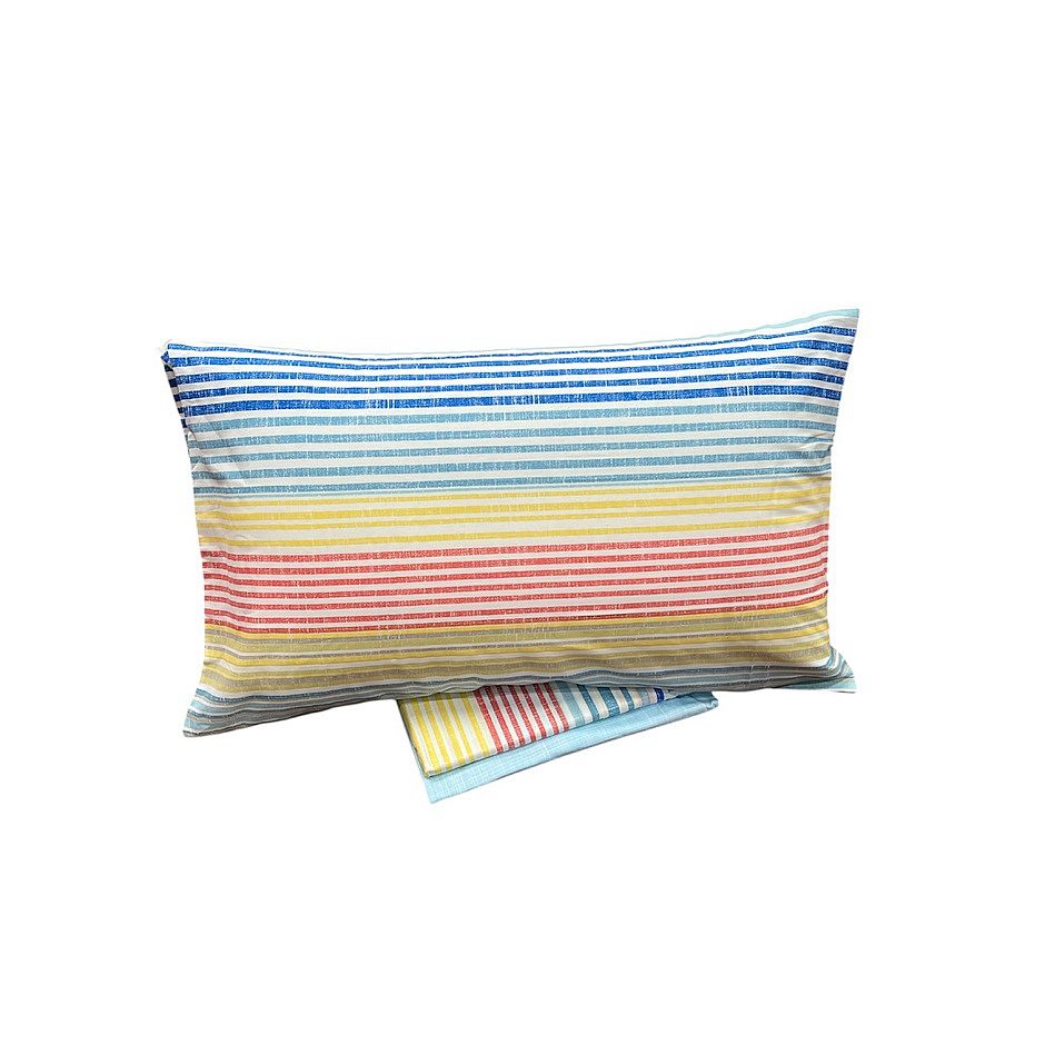 Completo lenzuola in puro cotone caleffi per happy friday 