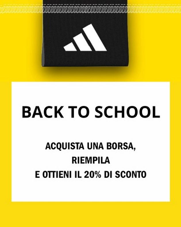Promo Adidas Back to school