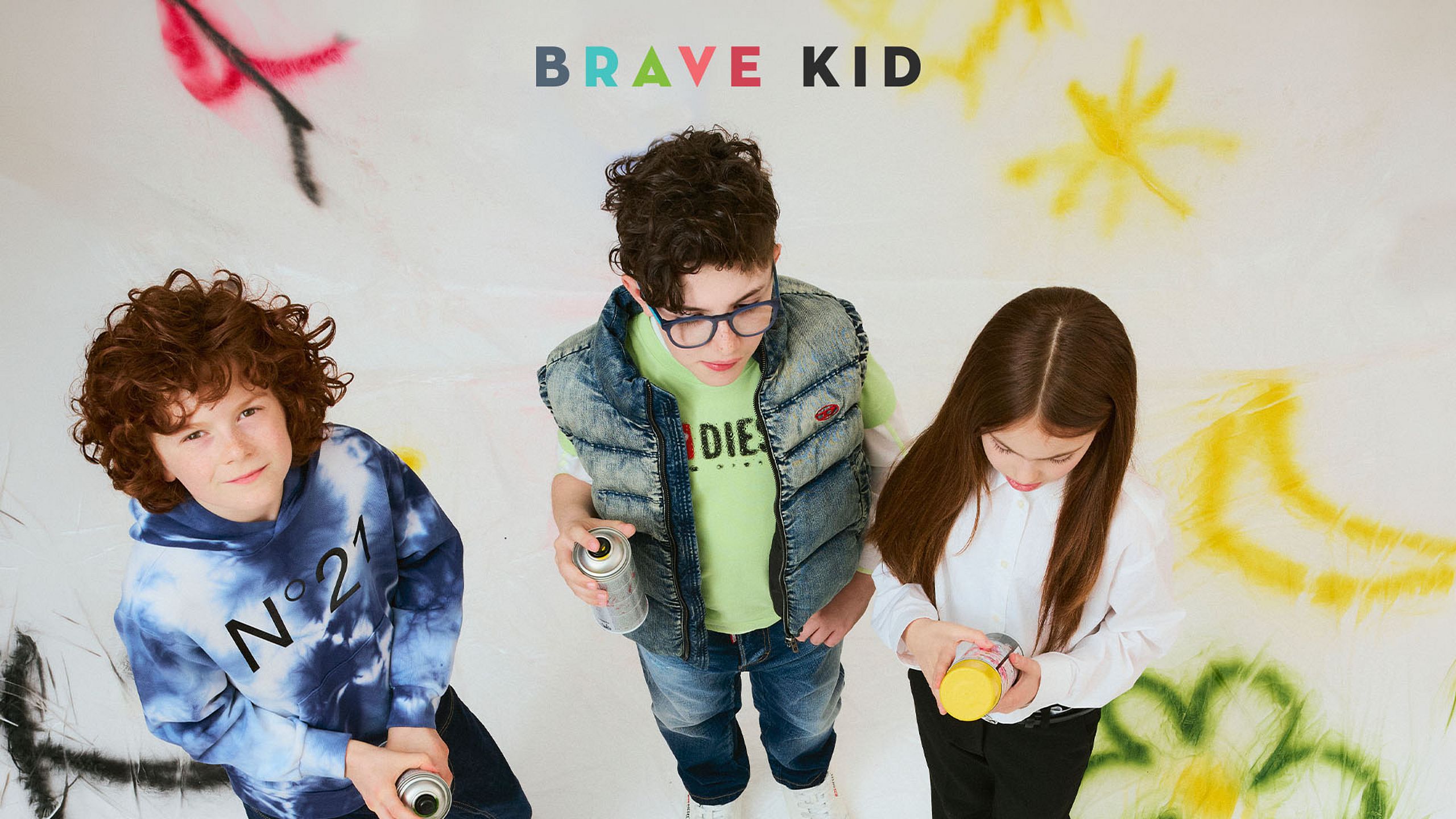 Brave kid banner Shop