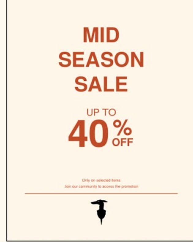 Promo Trussardi 