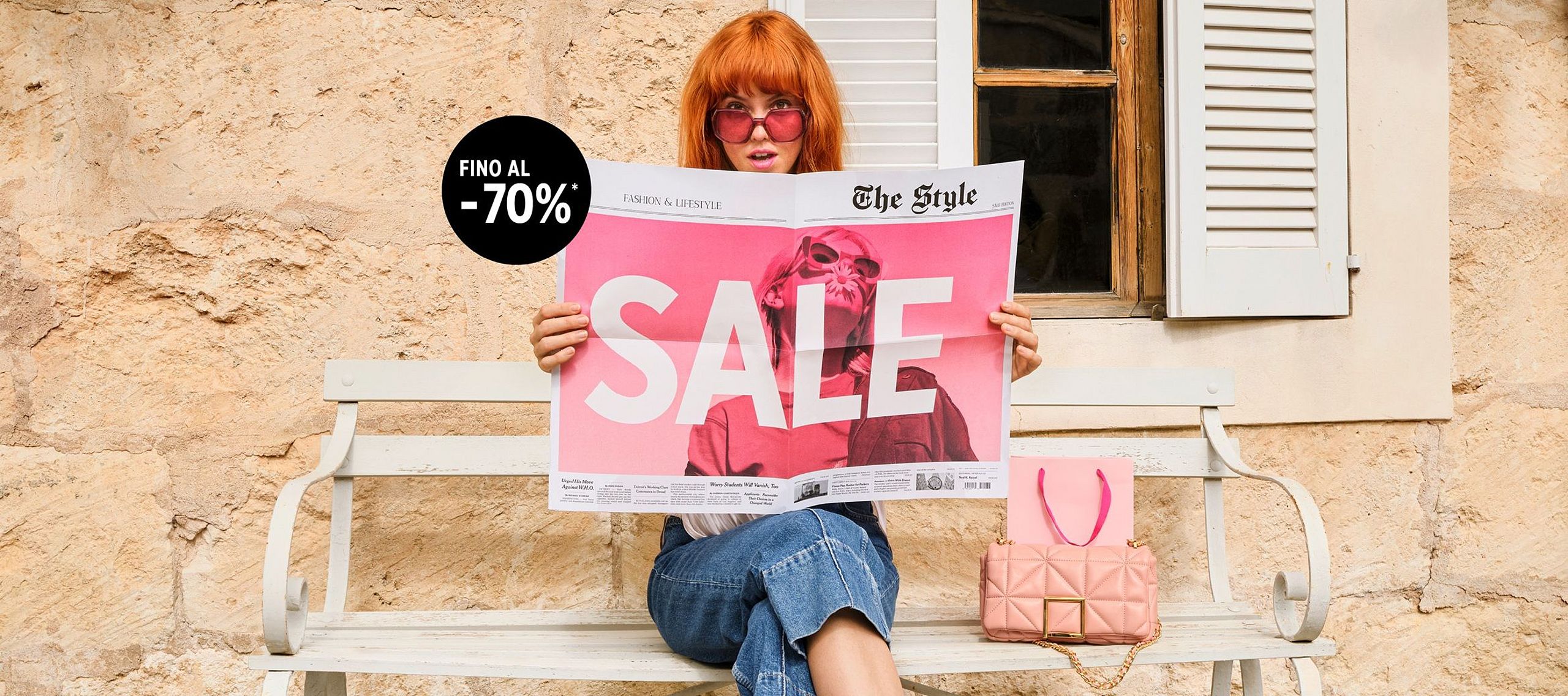 saldi esclusivi sul prezzo outlet fino al -70%