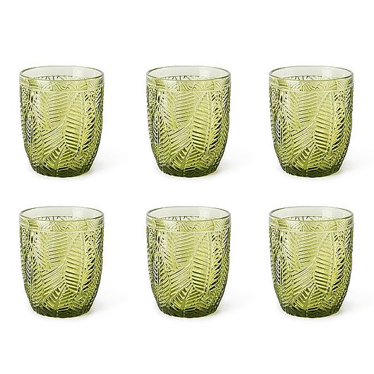 BICCHIERI 6 PZ COLLEZIONE LEAF EXCELSA happy friday 