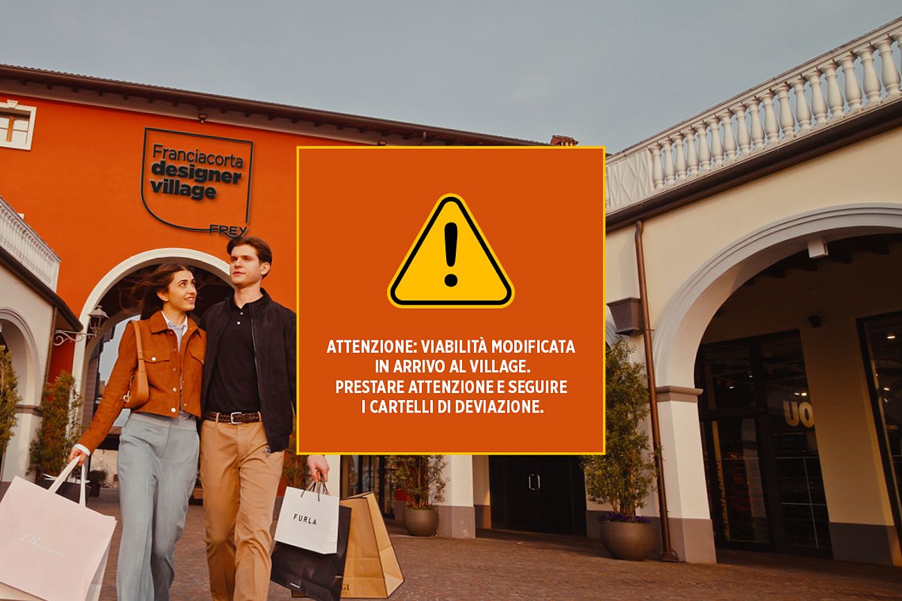 importanti aggiornamenti sulla viabilità e su come raggiungere il village