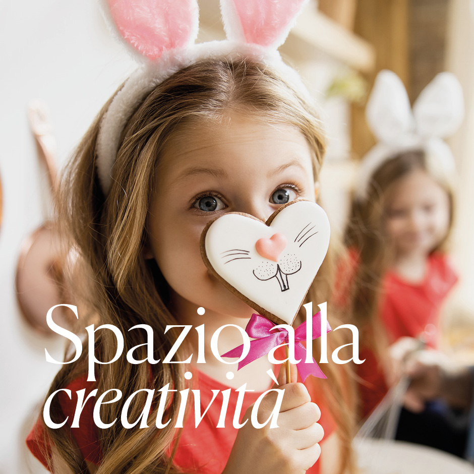 [Translate to German:] Spazio alla creatività Arrivano i Workshop pasquali del Villaggio