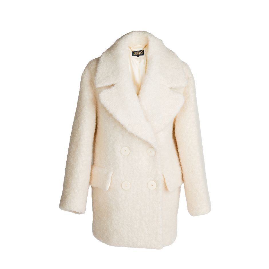 Cappotto bianco Luisa Spagnoli 