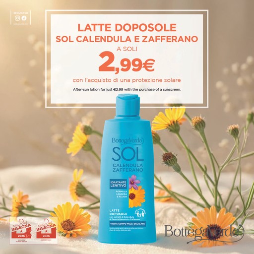 bottega verde promo