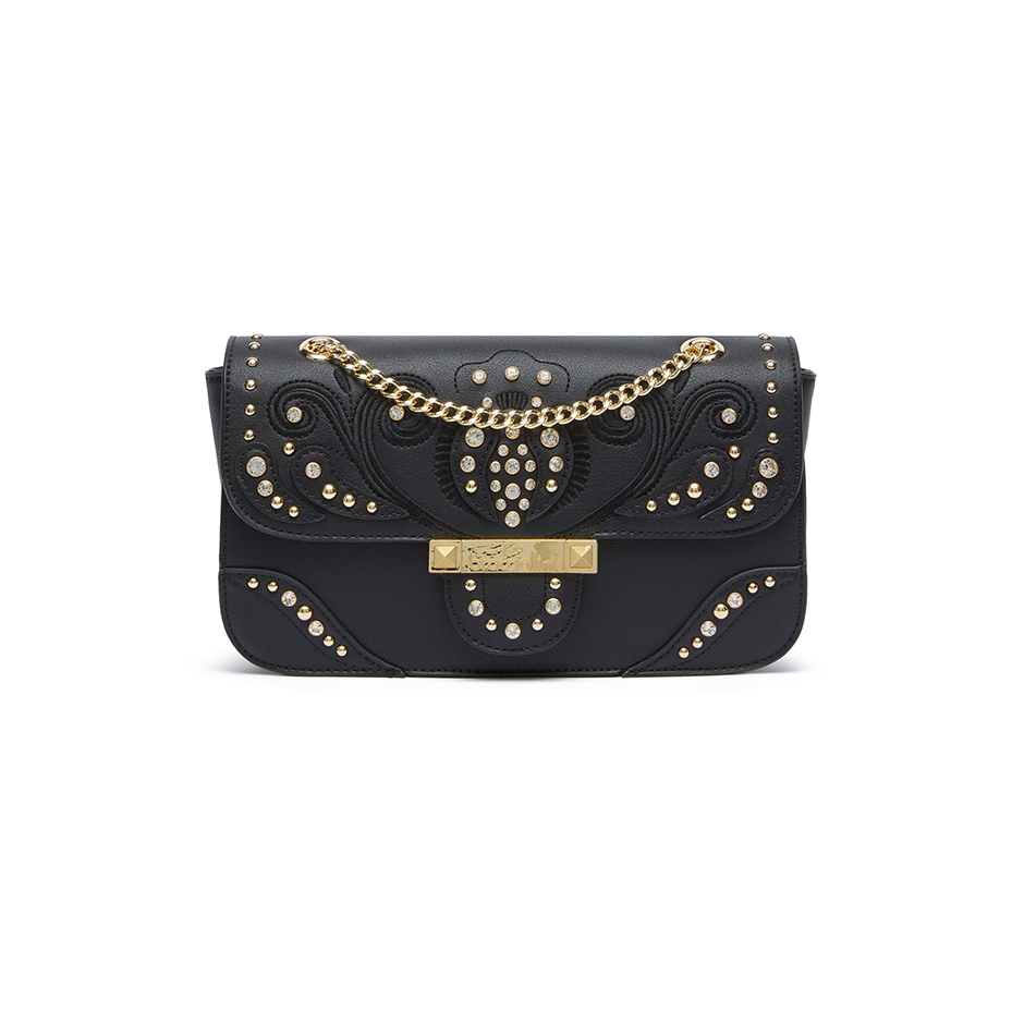 Borsa a spalla con borchie braccialini per happy friday 