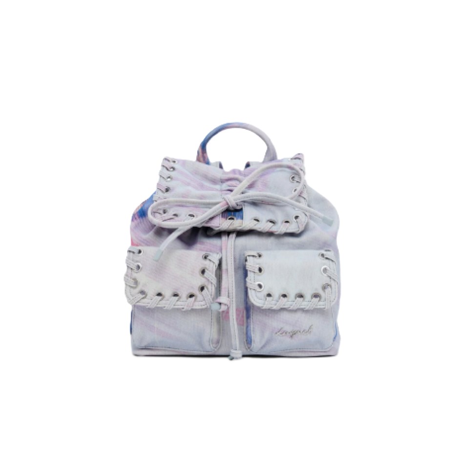 ZAINO IN DENIM CON FIOCCHETTI desigual happy friday 