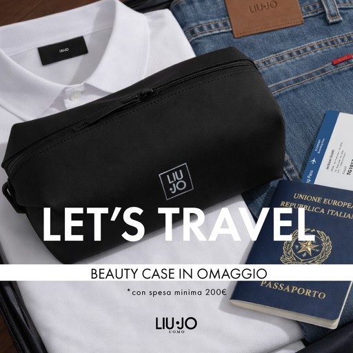 liujo uomo promo let's travel 