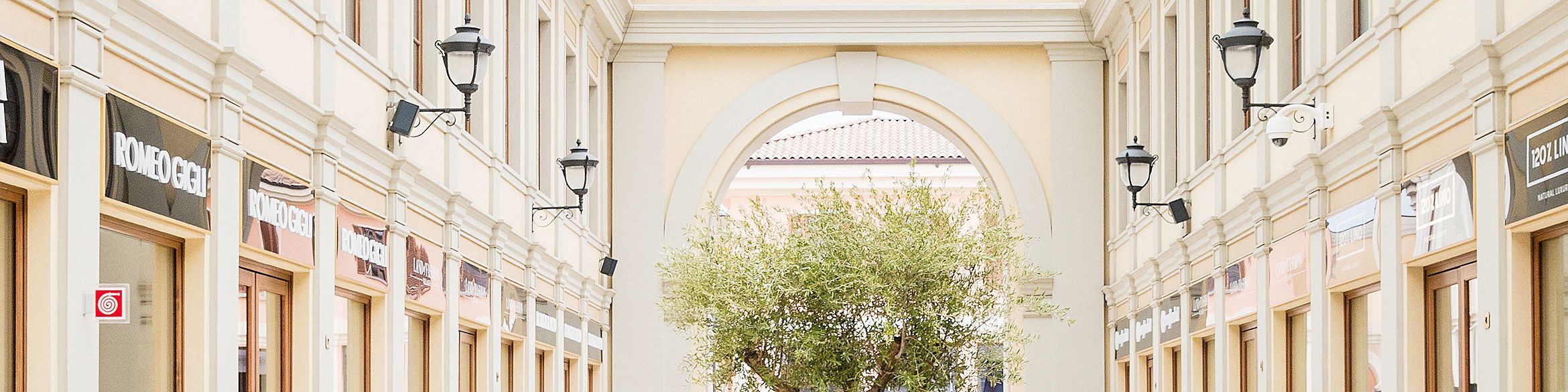 L'immagine mostra una parte del Franciacorta Designer Village.