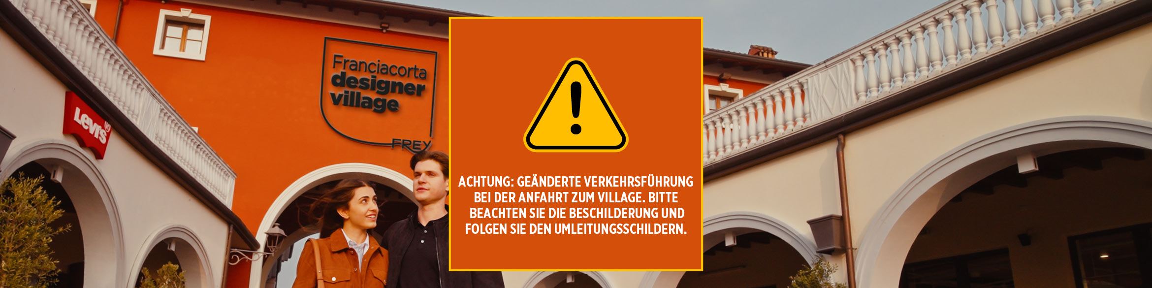 WICHTIGES UPDATE ZUR ANREISE ZUM VILLAGE AUFGRUND EINER STRASSENSPERRUNG